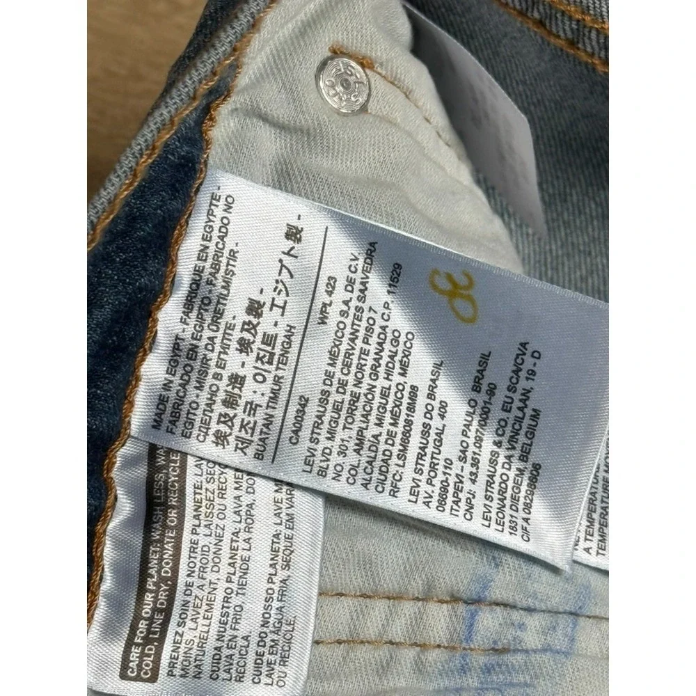 NWT Mens Levis 541 athletic taper stretch jeans Big & Tall size 54x29 (50x28)